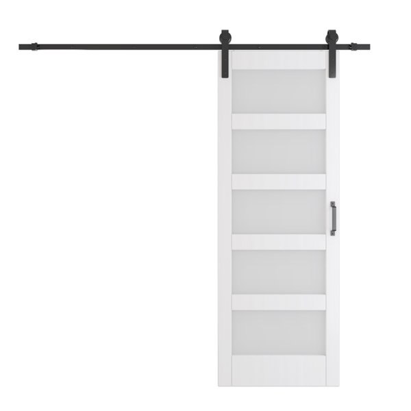 ARK DESIGN II Glass Barn Door with Installation Hardware Kit & Reviews Wayfair